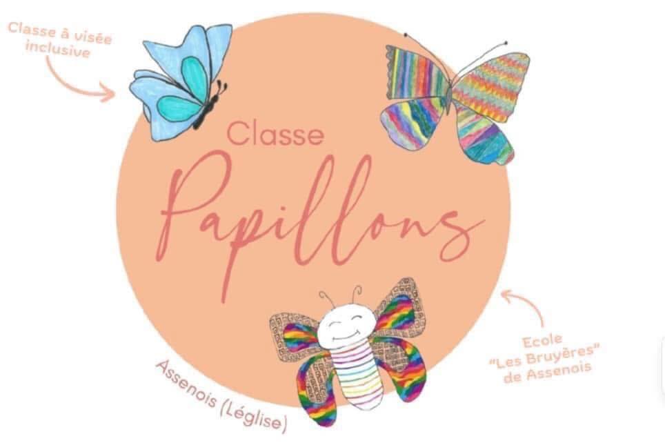 La classe Papillon à Assenois